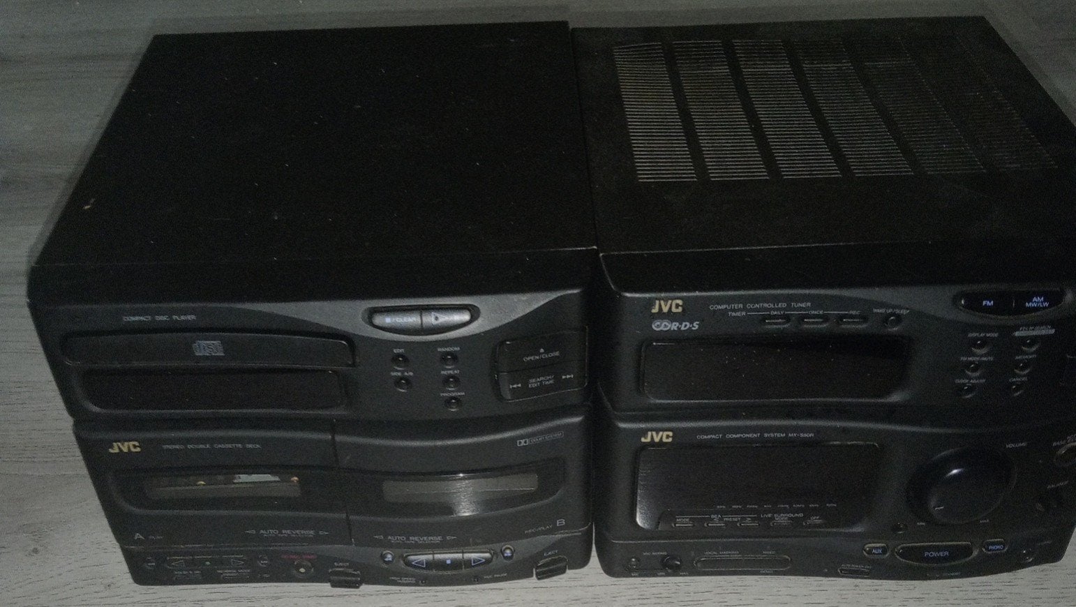 JVC Stereo Set CA-S50RBK met platenspeler aansluiting, Audio, Tv en Foto, Stereo-sets, Ophalen