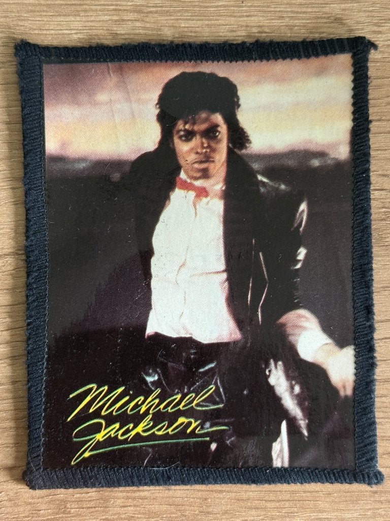 Michael Jackson Billie Jean patch - origineel jaren 80, Hobby en Vrije tijd, Ophalen of Verzenden, Nieuw