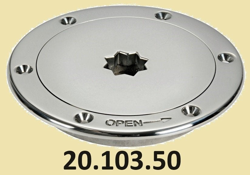 RVS inspectieluiken Ø91 mm. Prijzen vanaf € 57,95, Ophalen of Verzenden, Nieuw, Motor en Techniek