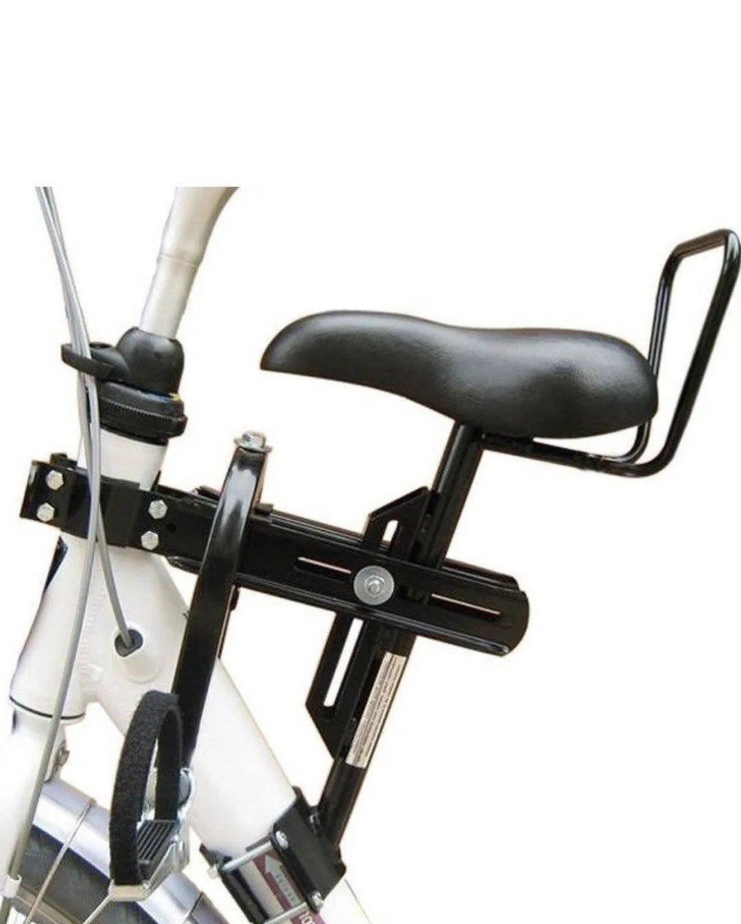 fietsstoeltje zadel op stang model 4 voor voorop de fiets, Gebruikt, Voorzitje, Ophalen of Verzenden, Zadel op stang model 4