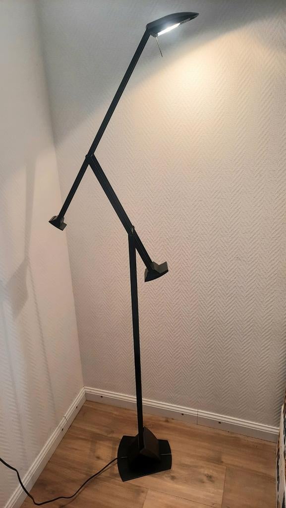 Massive vintage balans vloerlamp, lees de beschrijving, Huis en Inrichting, Ophalen, Metaal, 150 tot 200 cm