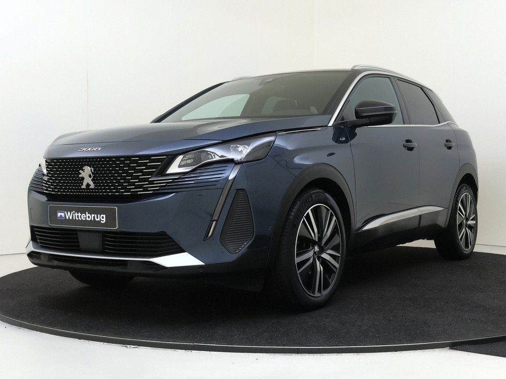 Peugeot 3008 1.2 PureTech GT | Full Map Navigatie | Carplay, Automaat, Gebruikt, 1199 cc, Bedrijf