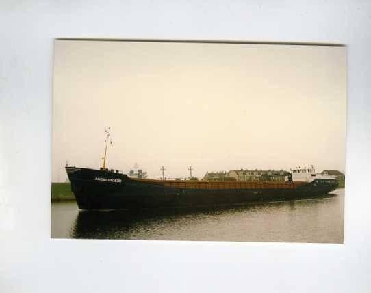 scheepvaart-foto-ambassadeur-coaster/binnenvaart, Ophalen of Verzenden, Zo goed als nieuw, Motorboot, Boek of Tijdschrift