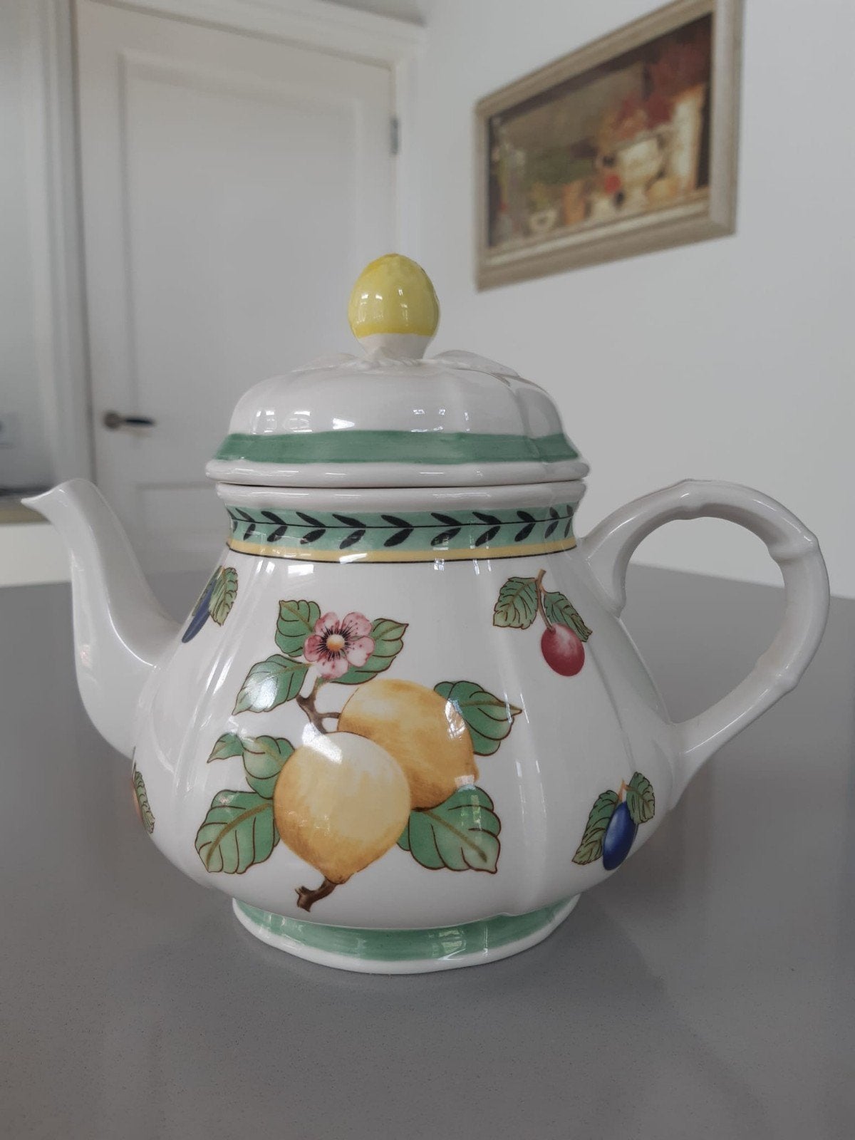 Theepot Villeroy en Boch French Garden, Overige typen, Ophalen of Verzenden, Zo goed als nieuw, Overige stijlen