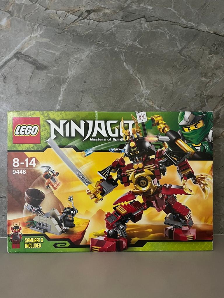 LEGO Ninjago 9448 Samurai Mech, Lego, Ophalen of Verzenden, Zo goed als nieuw, Compleet