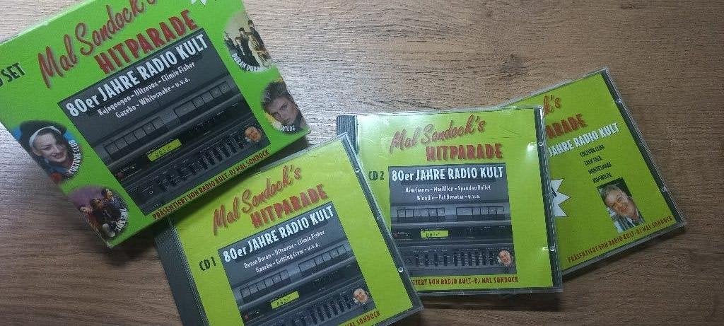 3CD Mal Sondock's Hitparade - 80er Jahre Radio Kult - nieuw, Boxset, Speciale editie, Ophalen of Verzenden, Pop