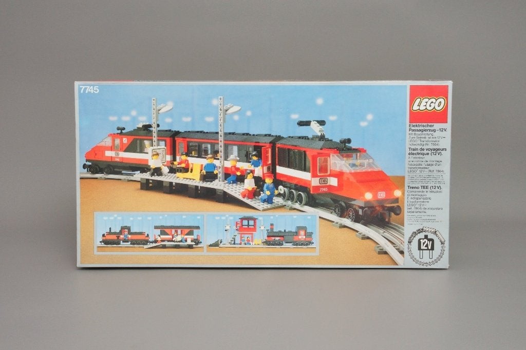 gezocht Lego 12v trein sets met doos, Ophalen of Verzenden, Gebruikt, Complete set, Lego