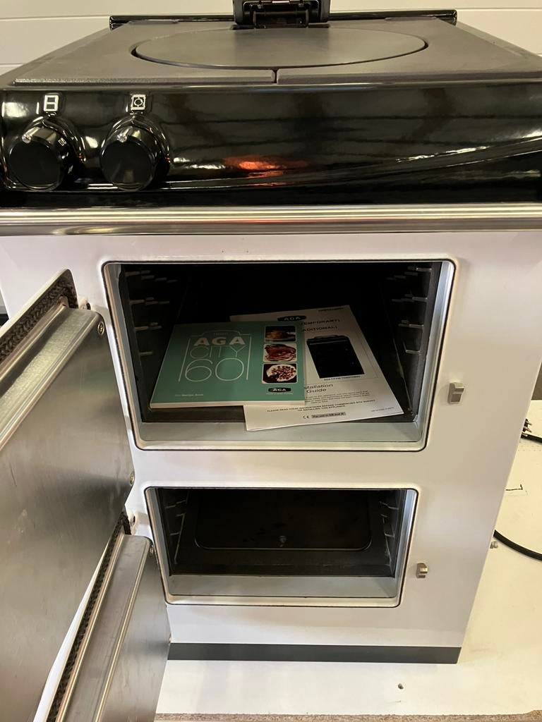 Aga City 60 eR60, Witgoed en Apparatuur, Fornuizen, Ophalen, 60 cm of meer, Zo goed als nieuw, Gas