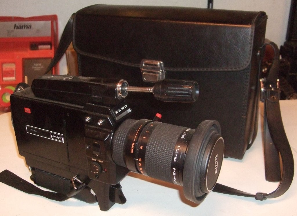 Super 8 filmcamera Elmo 10125-XL, Ophalen of Verzenden, 1960 tot 1980, Filmcamera