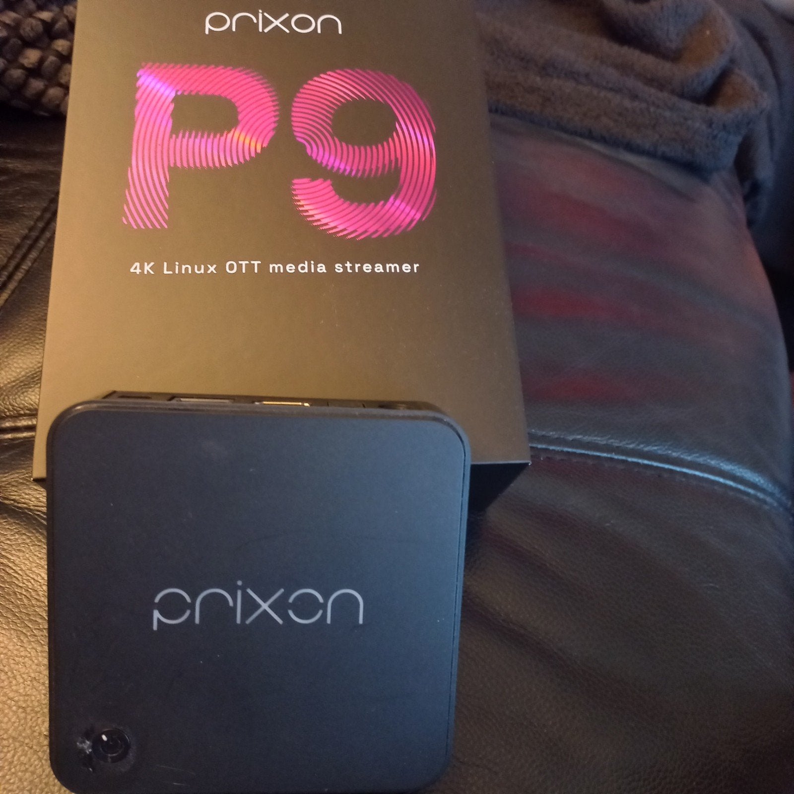 Te  KOOP PRIXTON  4K Linux OTT media streamer, Ophalen, Zo goed als nieuw, HDMI, Minder dan 500 GB