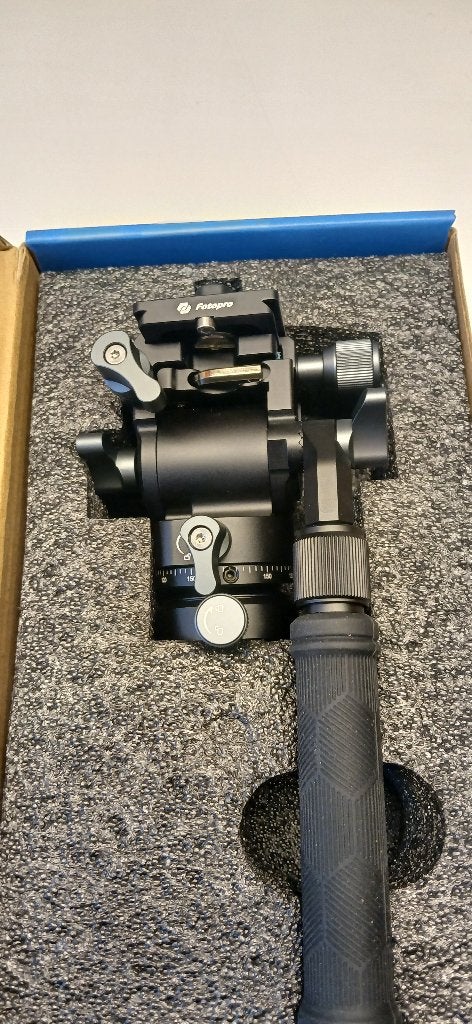video head ....  nieuw...... ongebruikt... foto pro... mh-4l, Ophalen of Verzenden, Nieuw, Statiefkop