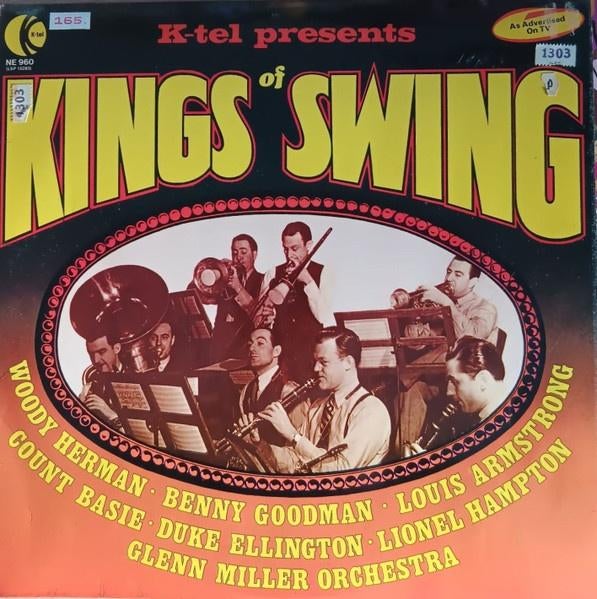 LP - Various ‎– Kings Of Swing, Cd's en Dvd's, Vinyl | Verzamelalbums, Gebruikt, Ophalen of Verzenden, 1970 - 1979, Pop