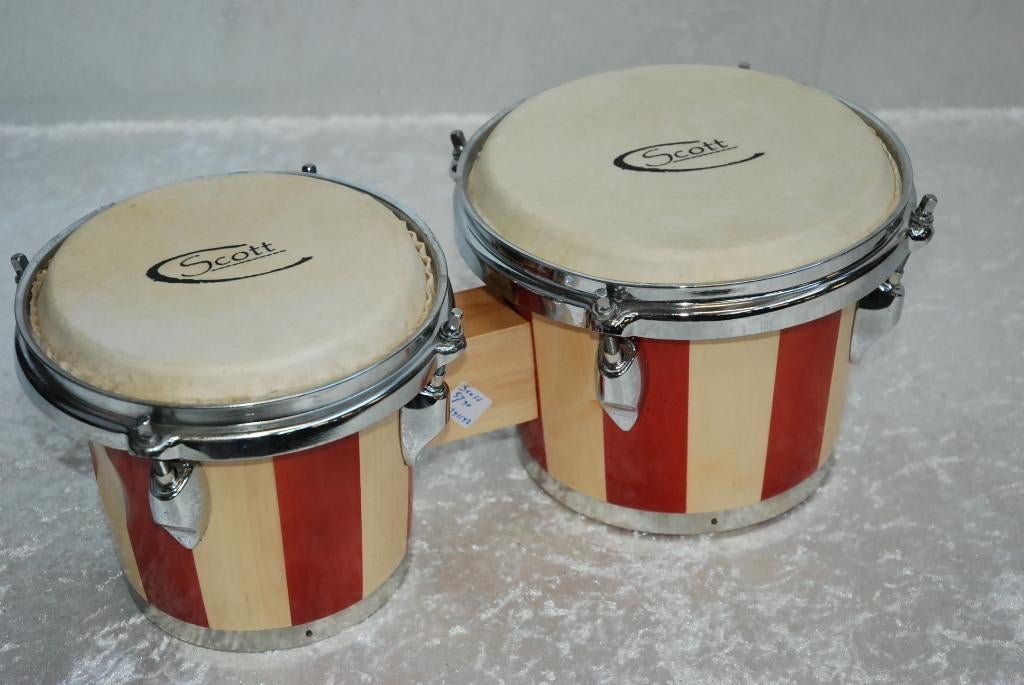 NIEUW!  Scott Bongo's 2 tones natural   <24241142>, Ophalen, ., Drums of Percussie, Nieuw