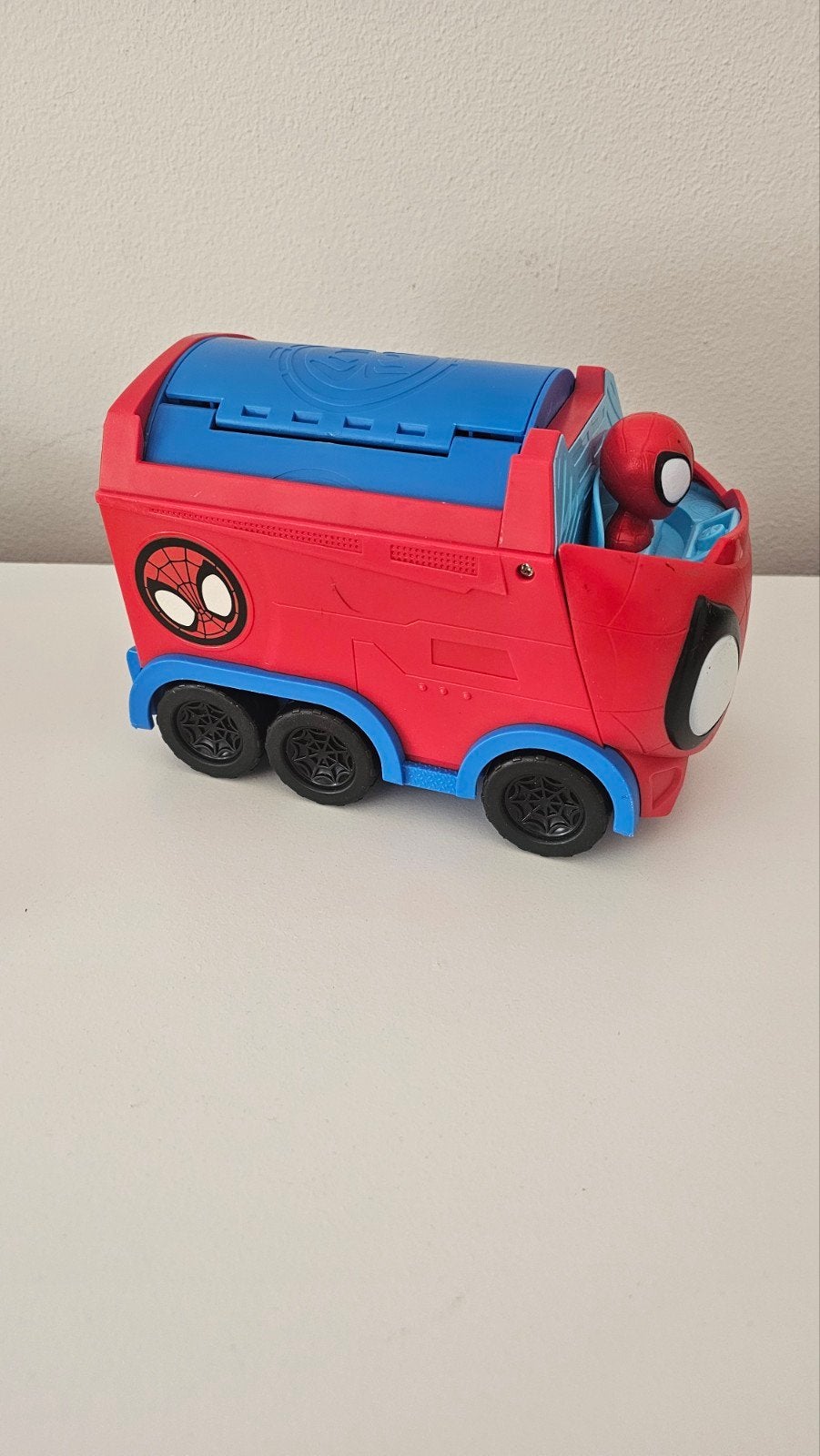 spiderman and his amazing friends- web spinning hauler, Ophalen, Zo goed als nieuw