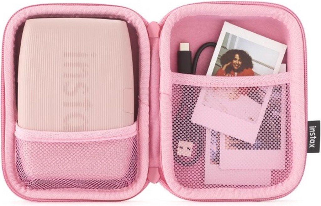 Fujifilm Instax mini Link 3 case rose (Hoes)*nieuw*, 8 inch, Bescherming voor- en achterkant, Ophalen of Verzenden, Fuji 1