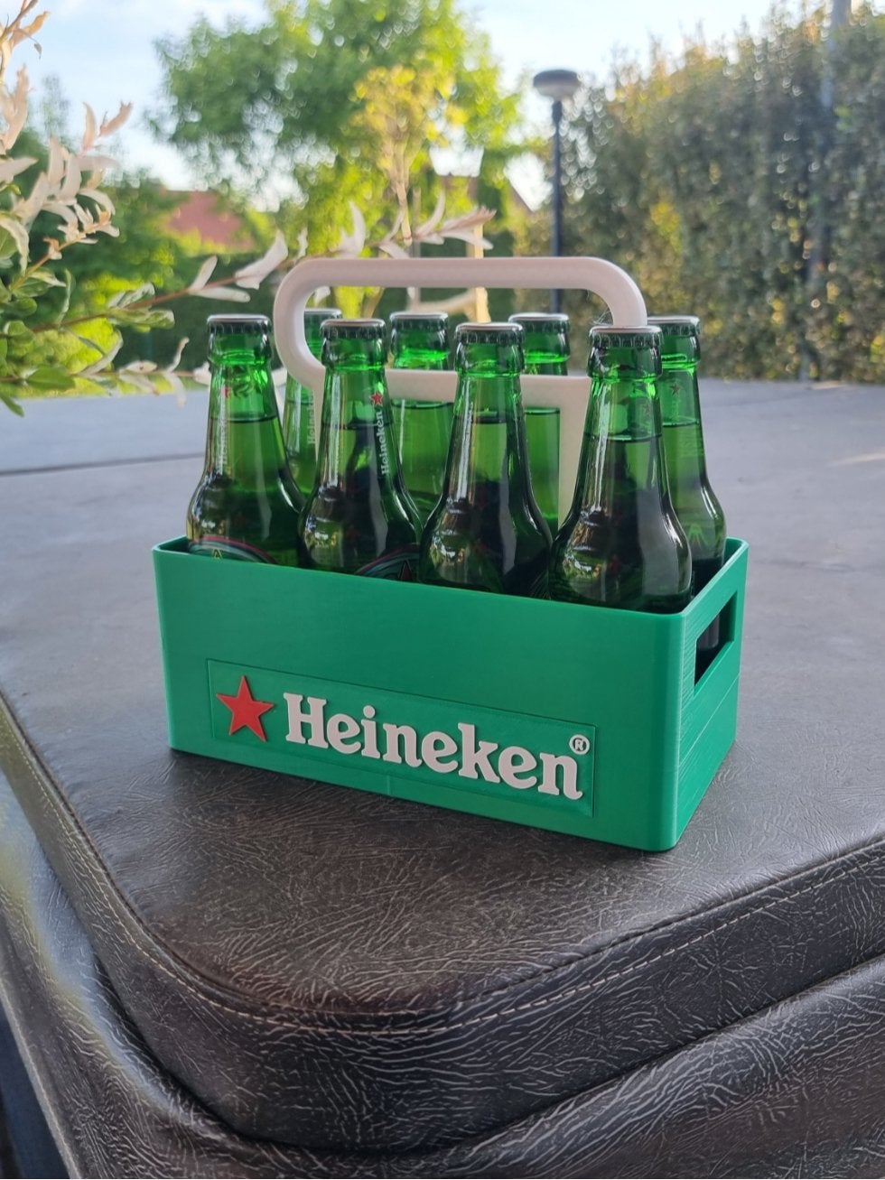 Heineken kratje voor 8x 0,25cl bierflesjes, Ophalen of Verzenden, Nieuw, Verpakking