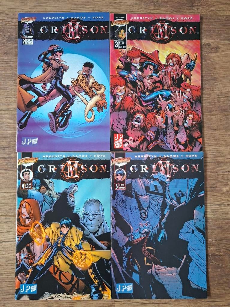 Crimson comics. Nederlandstalig, Boeken, Meerdere comics, Ophalen of Verzenden, Gelezen, Europa