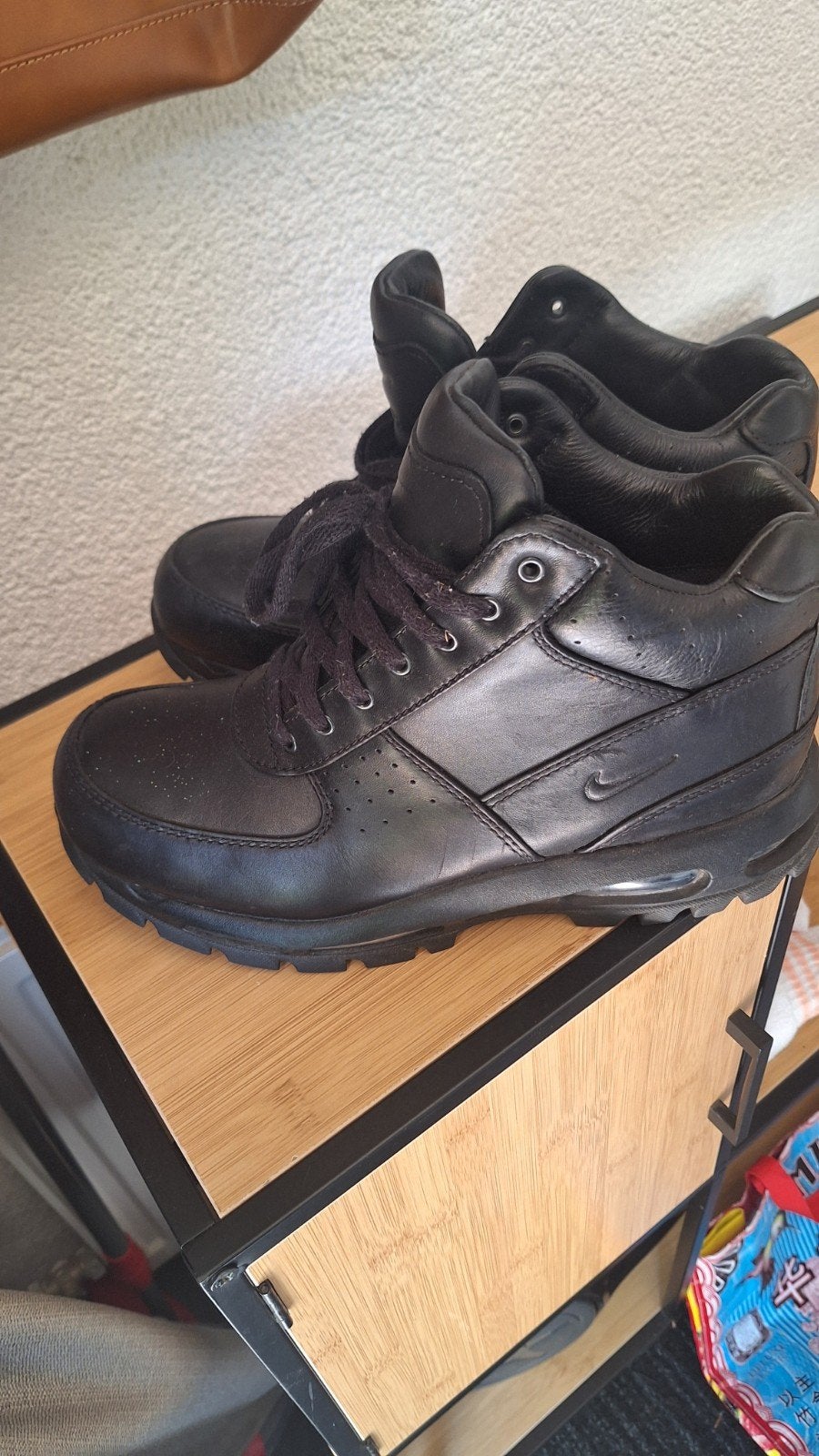 Nike ACG Boots - Zwart - Maat 42.5 - Zo goed als nieuw, Zwart, Boots, Nike, Ophalen of Verzenden