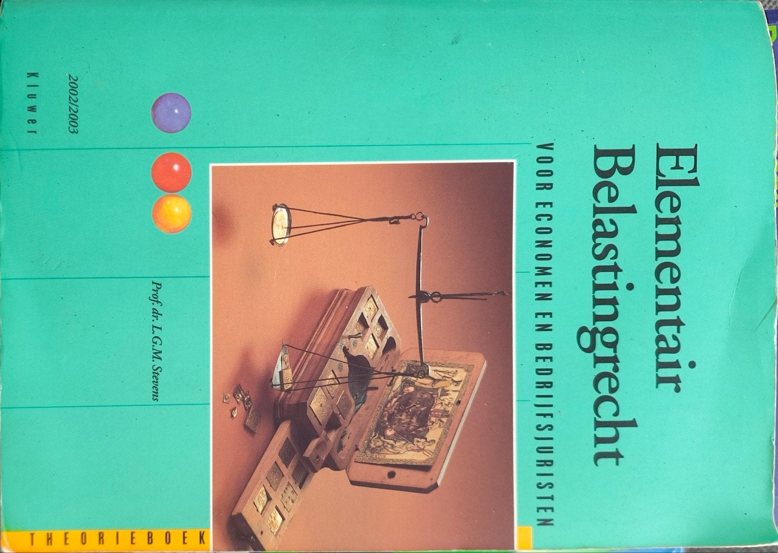 Elementair Belastingrecht 2002/2003 -Prof dr. L.G.M. Steven, Gelezen, Prof. dr. L.G.M. Stevens, Gamma, HBO