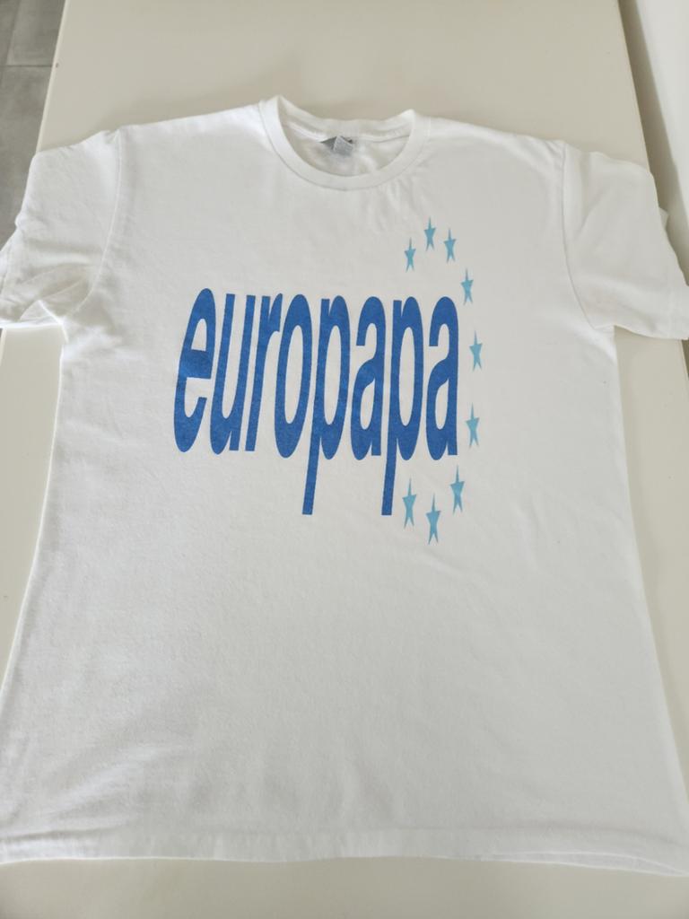 Originele merch Joost Klein Europapa shirt, Ophalen of Verzenden, Zo goed als nieuw, Kleding