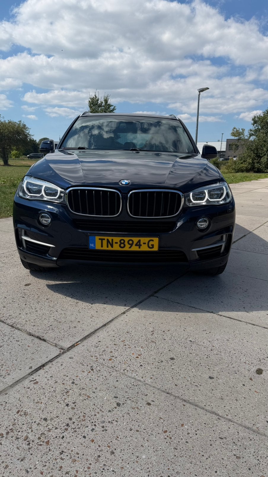 BMW X5 2017 Blauw, Auto's, X5, Blauw, 3004 cc, Particulier