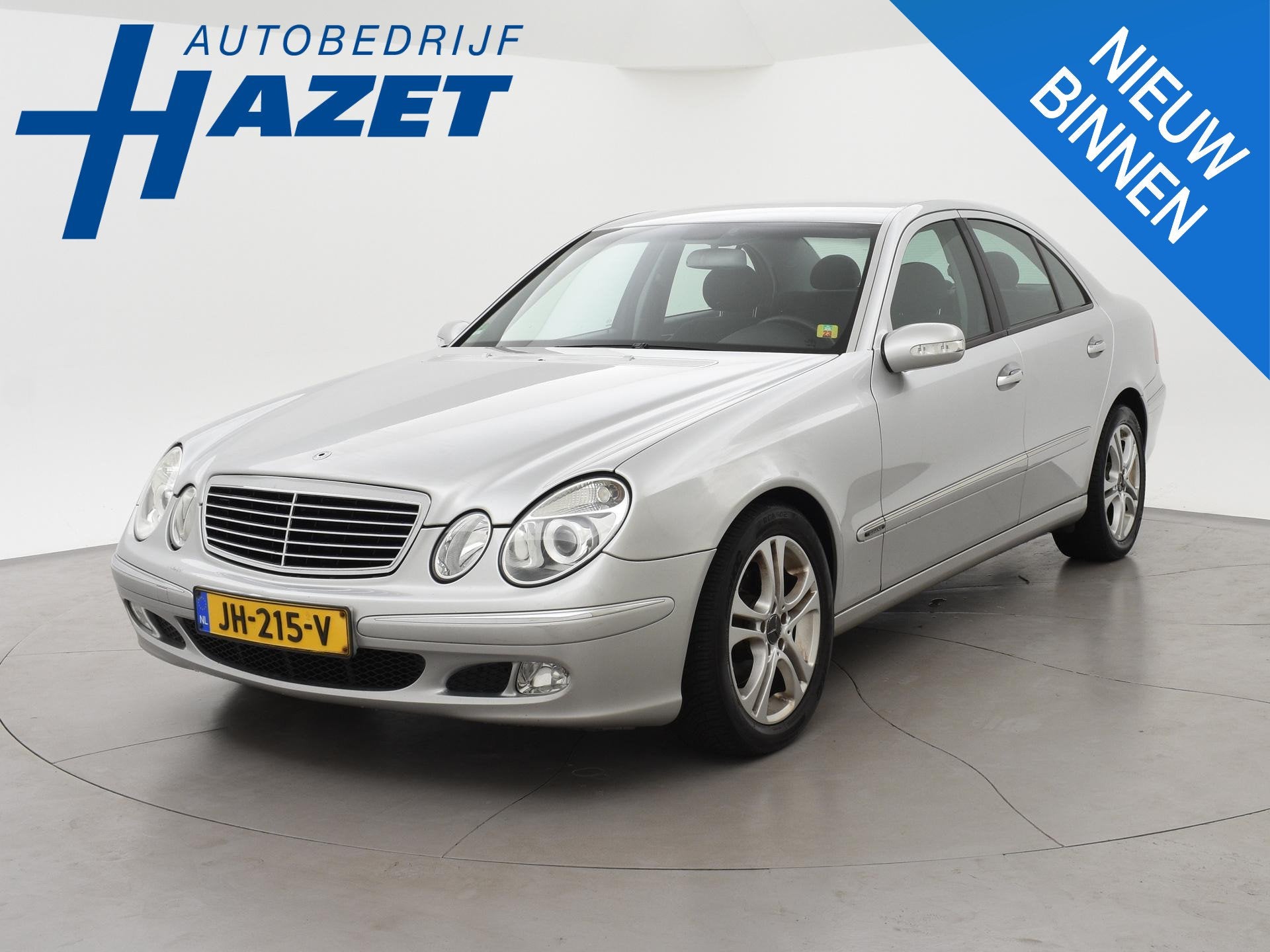 Mercedes-Benz E-klasse 240 V6 AUT. SEDAN + CAMERA | TREKHAAK, Automaat, Gebruikt, 2597 cc, 1505 kg