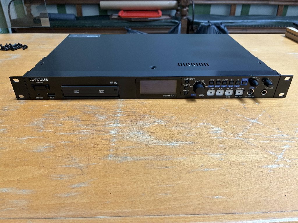 Tascam Power SS-R100, Ophalen of Verzenden, Zo goed als nieuw, Audio