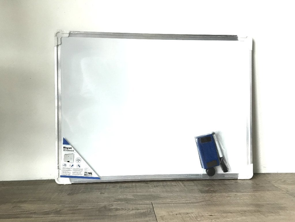 NIEUW Magnetisch whiteboard 60x45cm voor thuis of kantoor, Ophalen of Verzenden, Whiteboard