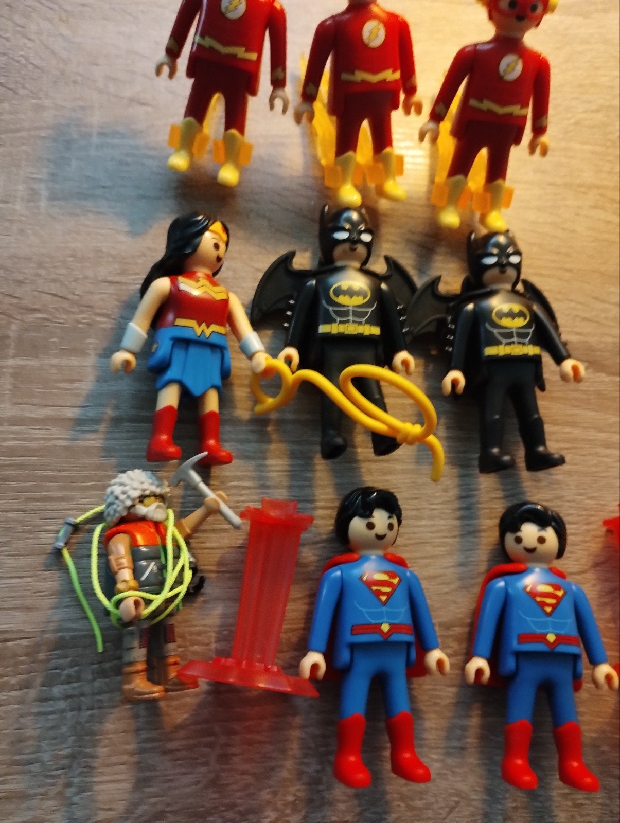 Playmobil DC Superhelden Figuren XL, Gebruikt, Complete set, Ophalen of Verzenden, Figuren