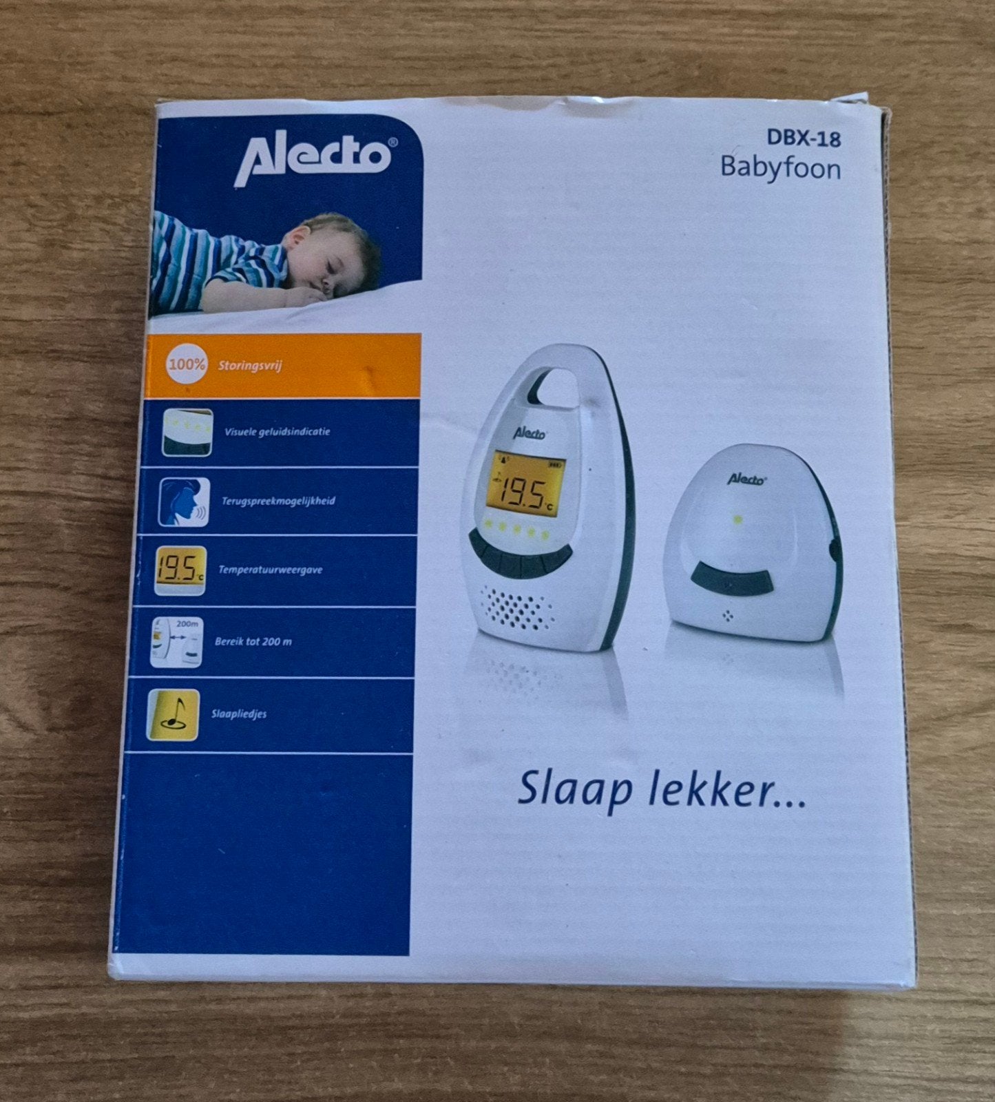 Alecto babyfoon, Ophalen of Verzenden, Gebruikt, 100 tot 250 meter