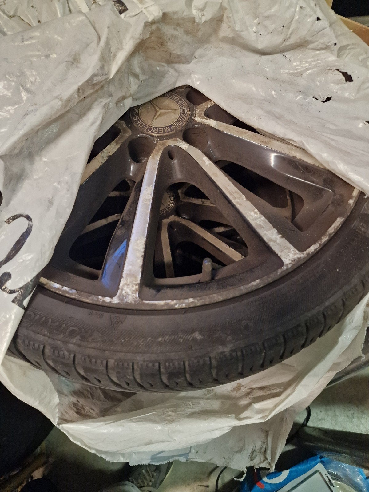 opknap velgen Mercedes, 18 inch, Gebruikt, Velg(en), Ophalen of Verzenden