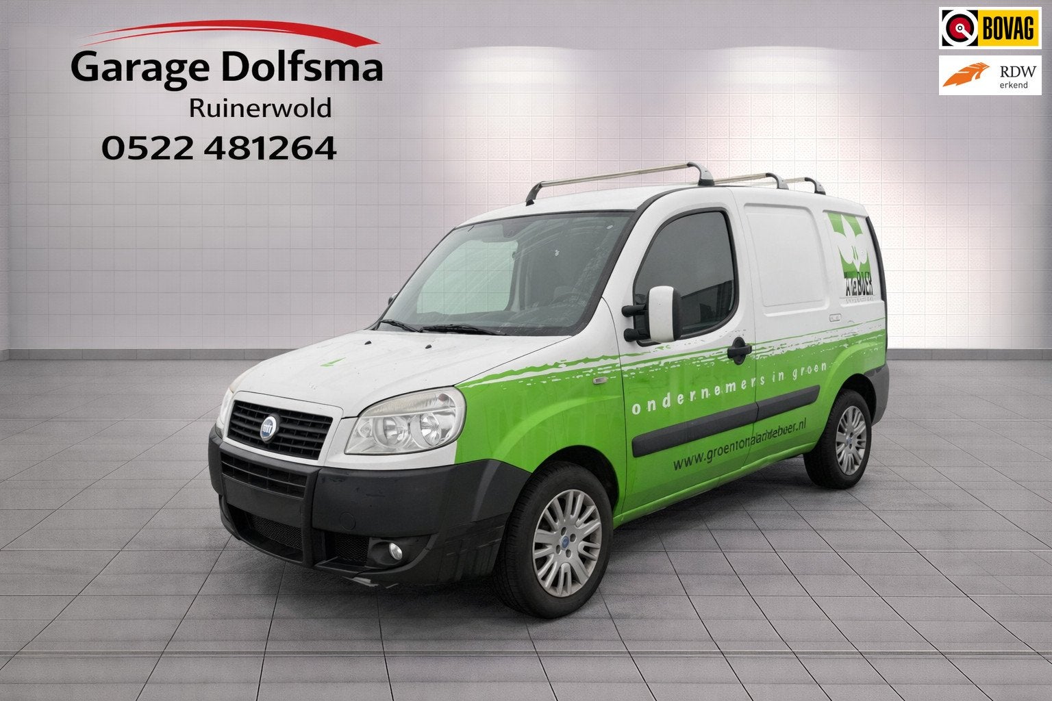 Fiat Doblò 1.3 MultiJet SX-defecte koppeling-Defekte Kupplu, Voorwielaandrijving, Gebruikt, 4 cilinders, Parkeersensor