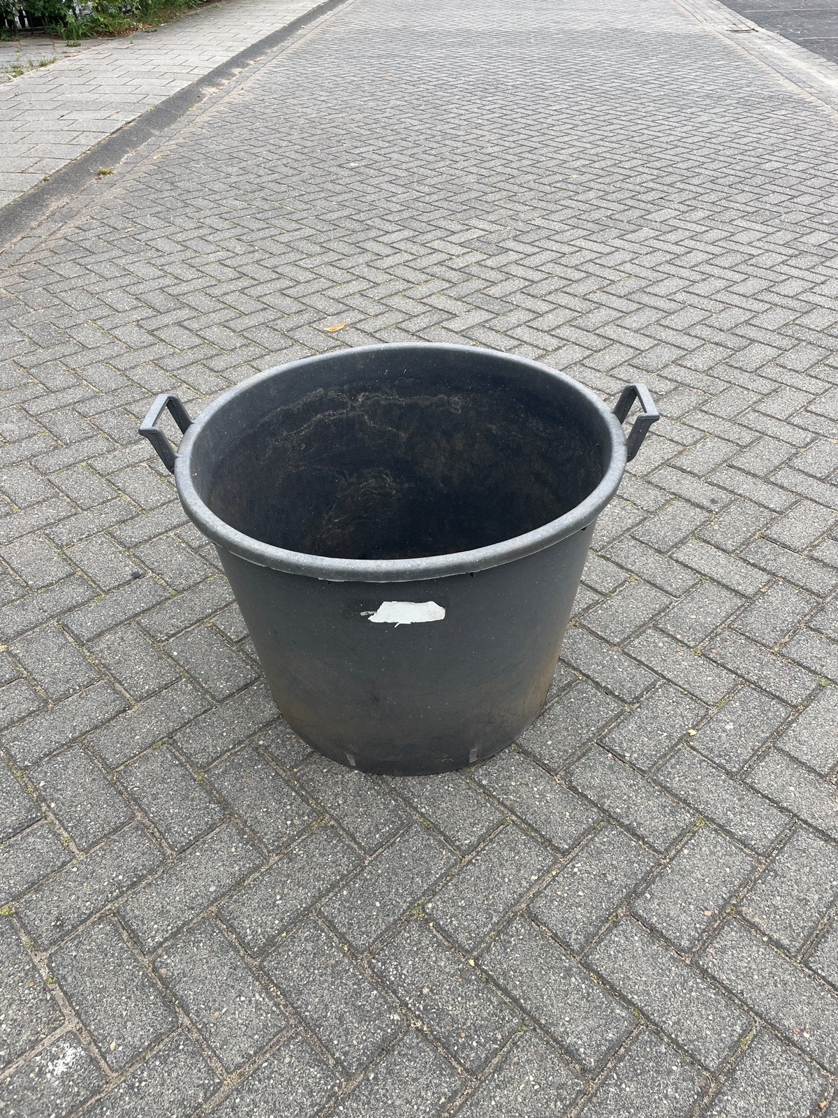 Grote boomkuip, Ophalen, Gebruikt, Rond, Kunststof