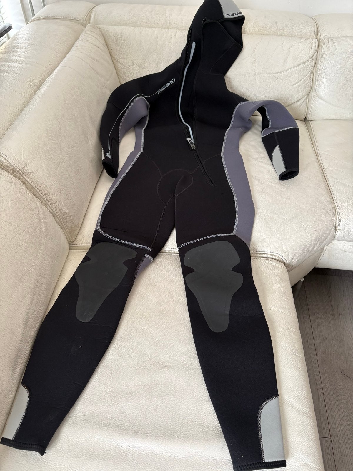 Duikpak Tribord 5mm Maat M voor Surfen en Duiken, Watersport en Boten, Ophalen of Verzenden, Zo goed als nieuw, Duikpak