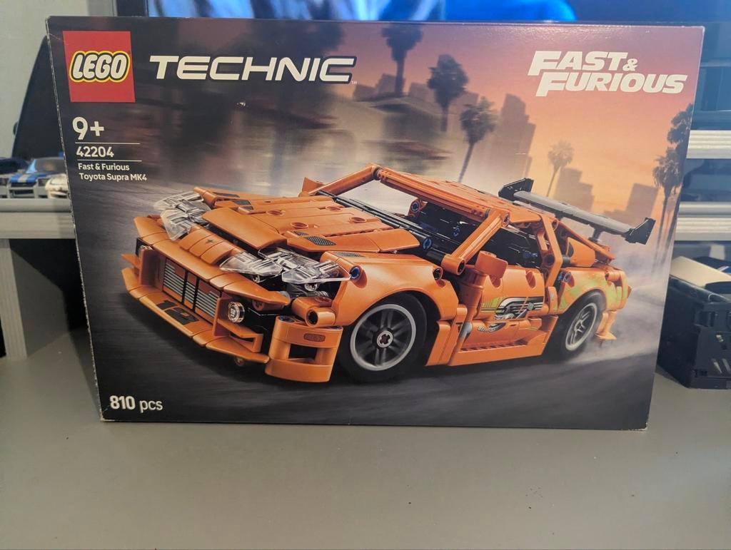 LEGO Technic Fast & Furious Toyota Supra MK4 42204, Ophalen of Verzenden, Zo goed als nieuw, Overige merken