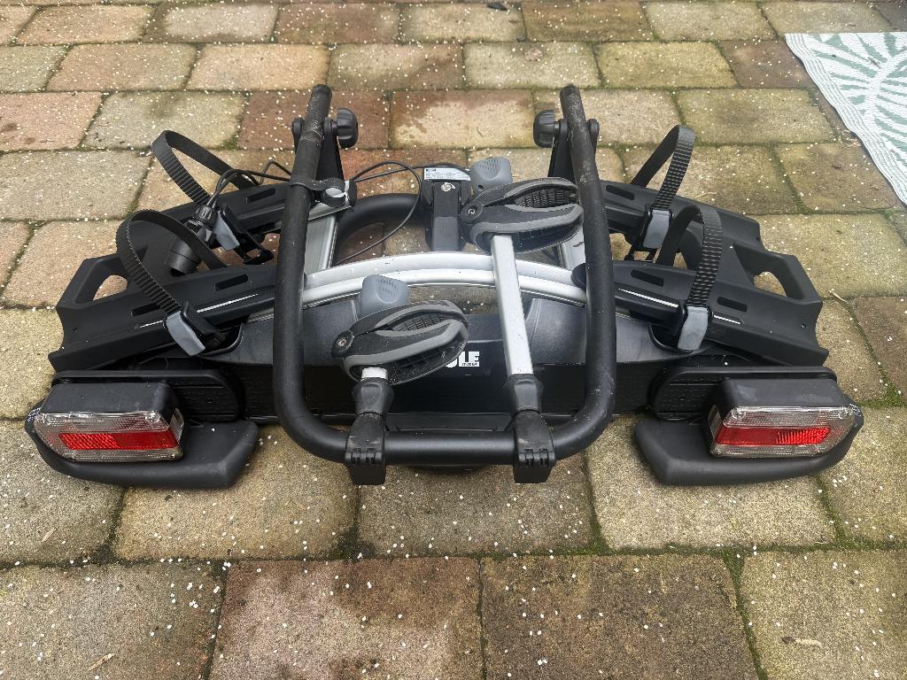 Thule VeloCompact 925 fietsendrager – 2 fietsen – 7-polig, Ophalen, 2 fietsen, Gebruikt, Trekhaakdrager