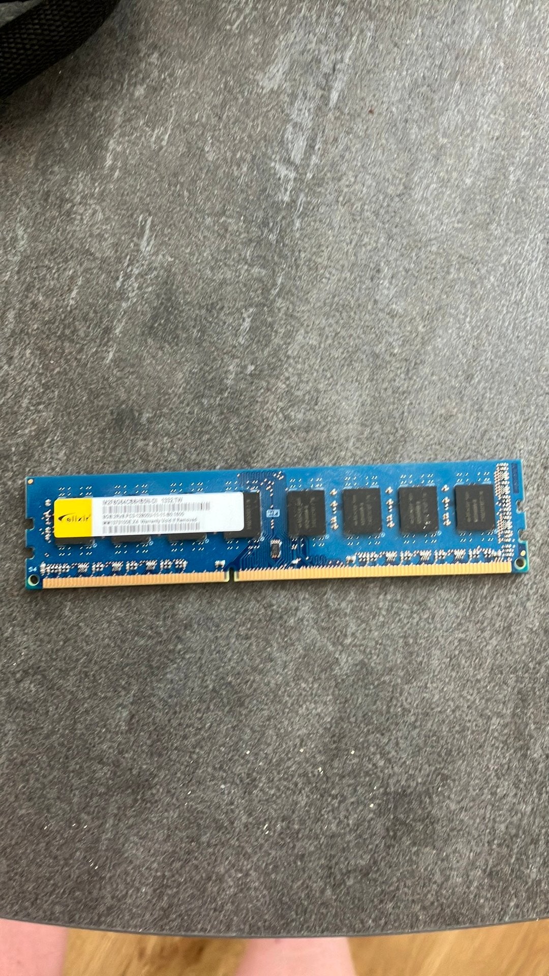 Elixir 8GB DDR3 RAM Geheugenmodule 1600MHz, Ophalen, Gebruikt, 8 GB, DDR3
