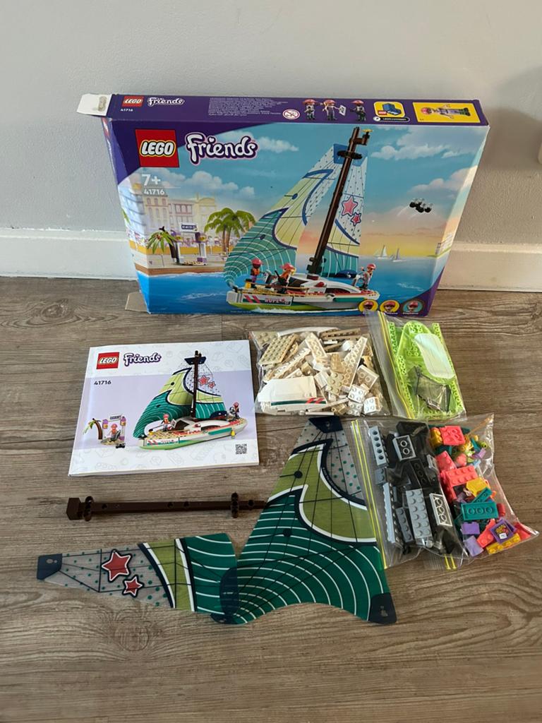 Lego friends 41716 Stephanies zeilavontuur, Kinderen en Baby's, Speelgoed | Duplo en Lego, Compleet, Lego, Friends, Ophalen of Verzenden