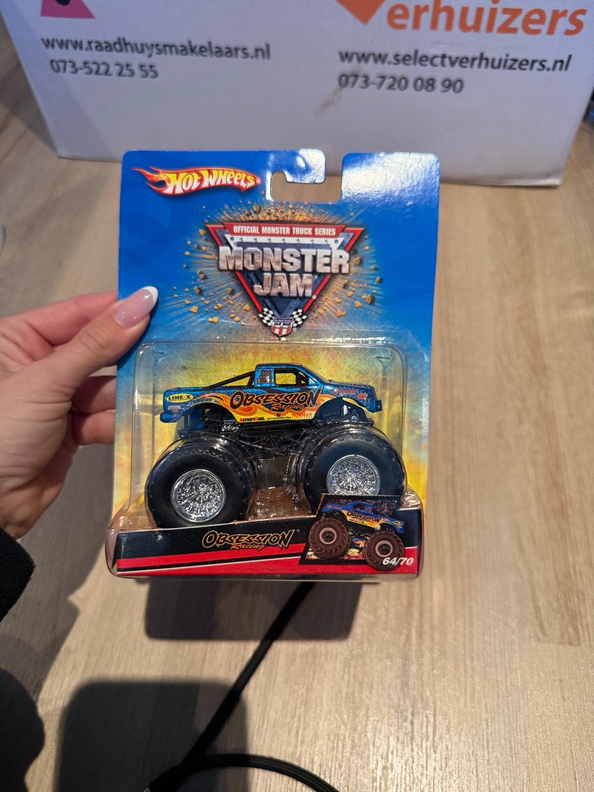 Hot Wheels Monster Jam Obsession Monster Truck, Ophalen of Verzenden, Nieuw