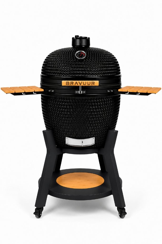 Unieke Bravuur Kamado BBQ 27 Inch, Ophalen of Verzenden, Nieuw, Met accessoires