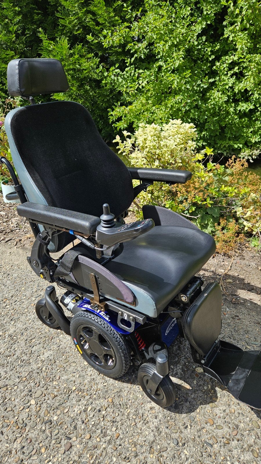 Elektrische rolstoel Quickie Salsa2, in topconditie!, Diversen, Rolstoelen, Ophalen, Zo goed als nieuw, Elektrische rolstoel