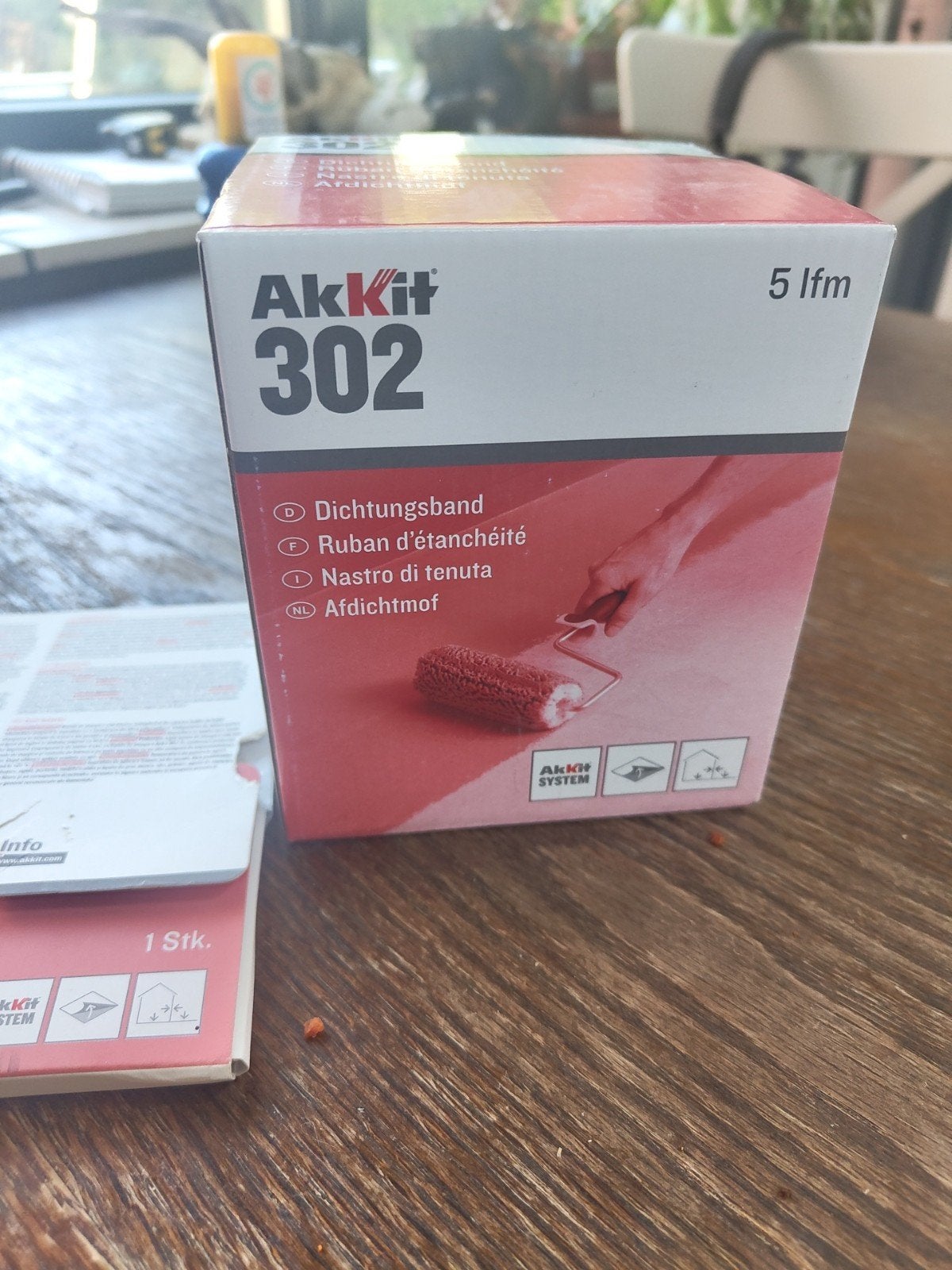 AkKIt 302 Dichtingsband & AkKIt 305 Binnenhoek, Overige materialen, Nieuw, 15 m² of meer, Ophalen