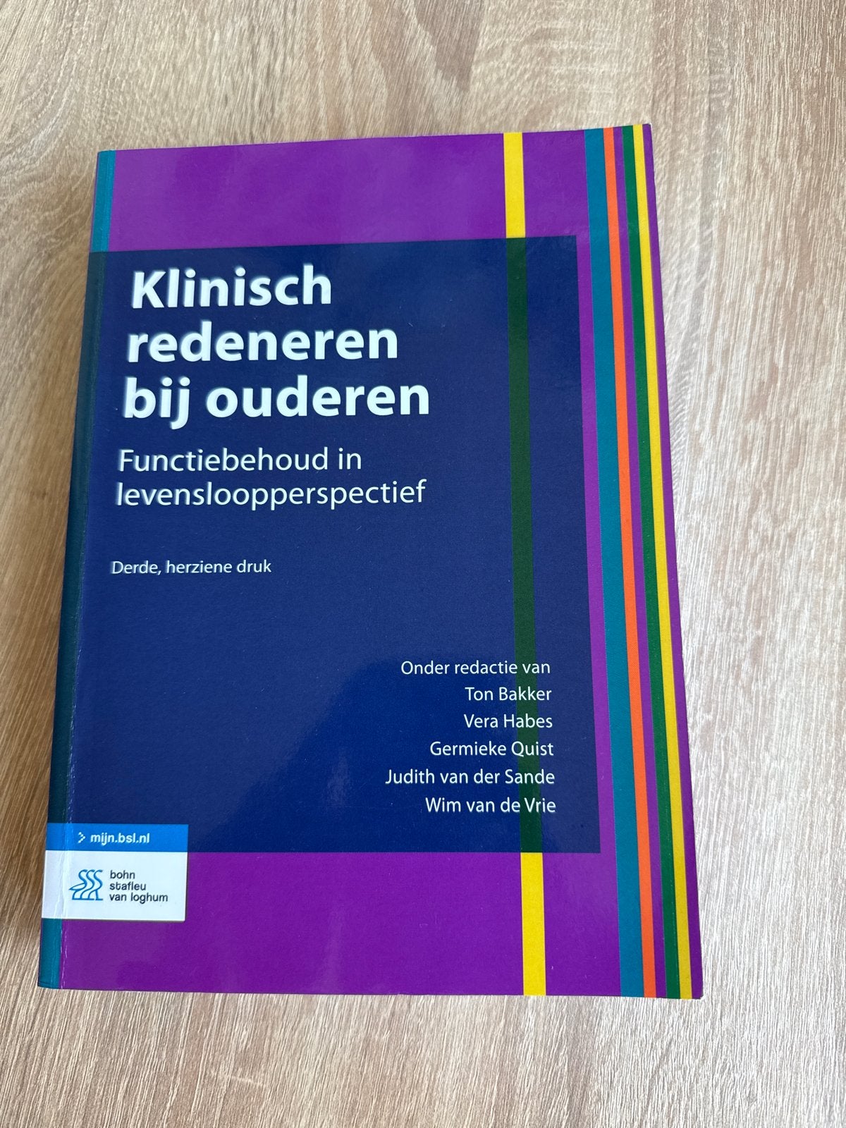 Klinisch redeneren bij ouderen - Functiebehoud, Ophalen of Verzenden, Gamma, Zo goed als nieuw, HBO