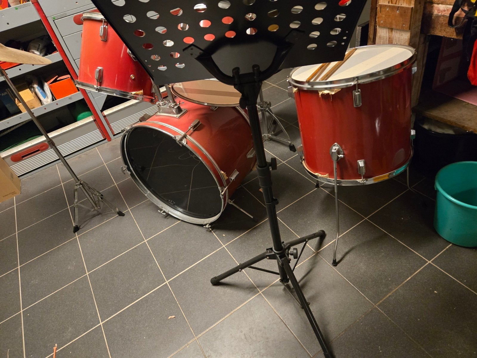 Drumstel, Compleet, Ophalen, Gebruikt, Overige merken