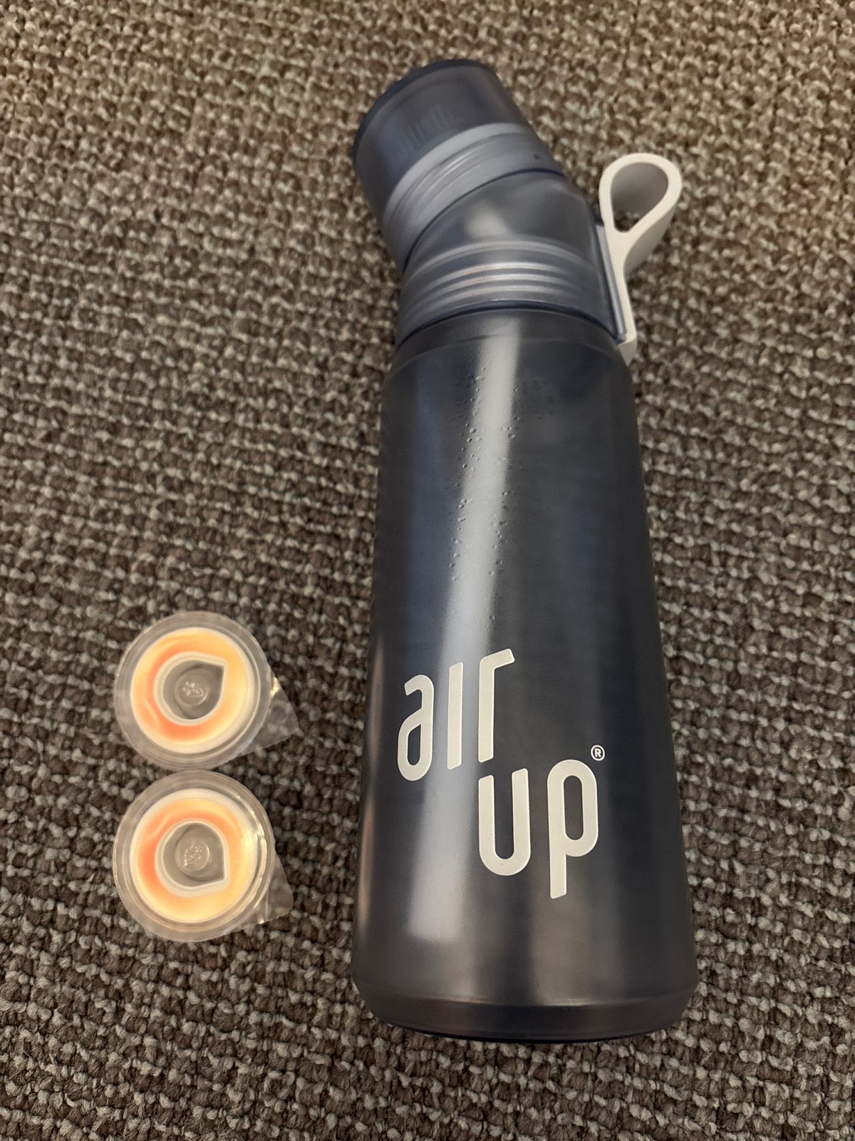 Air Up drinkfles1L  met 2 perzik pods, Verzenden, Gebruikt