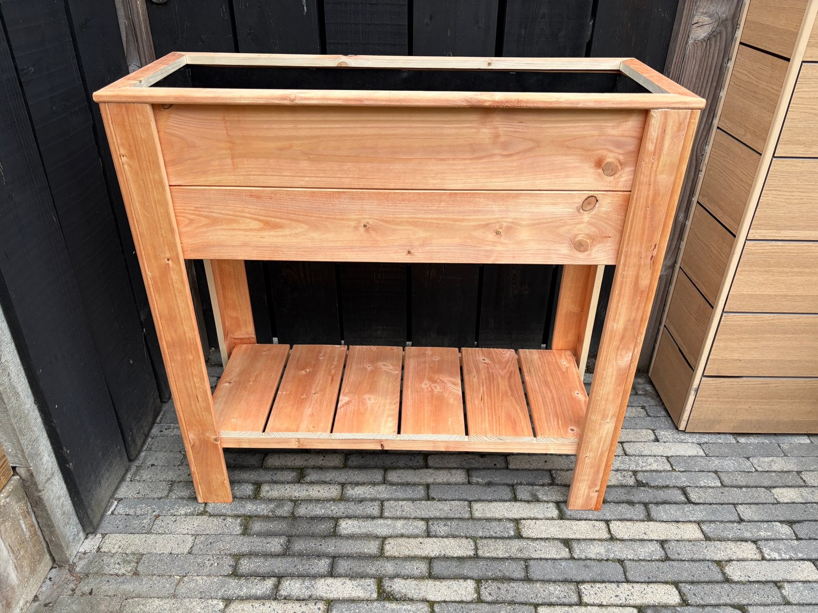Luxe Moestuintafel van Red Class Hout – Handgemaakt, Tuin en Terras, Bloembakken en Plantenbakken, Ebbenhout, Ophalen of Verzenden