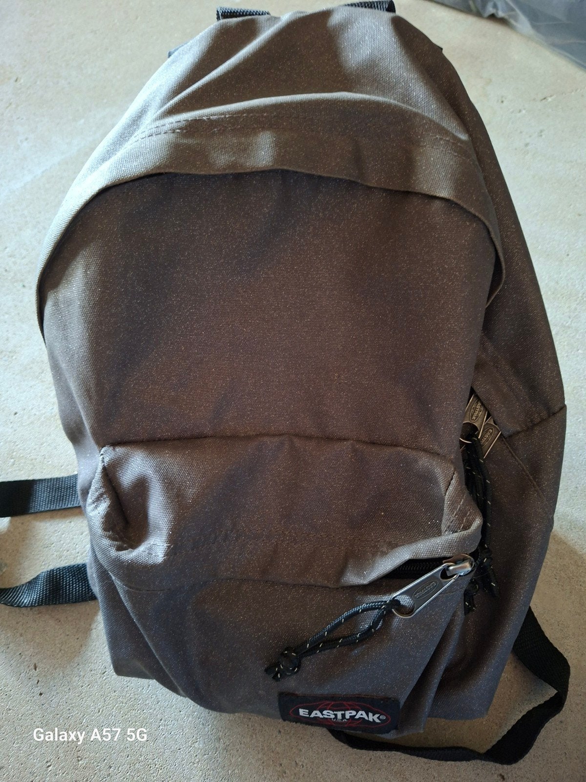 Eastpak rugzak met glitter, 45 tot 60 cm, Gebruikt, 25 tot 40 cm, Ophalen of Verzenden