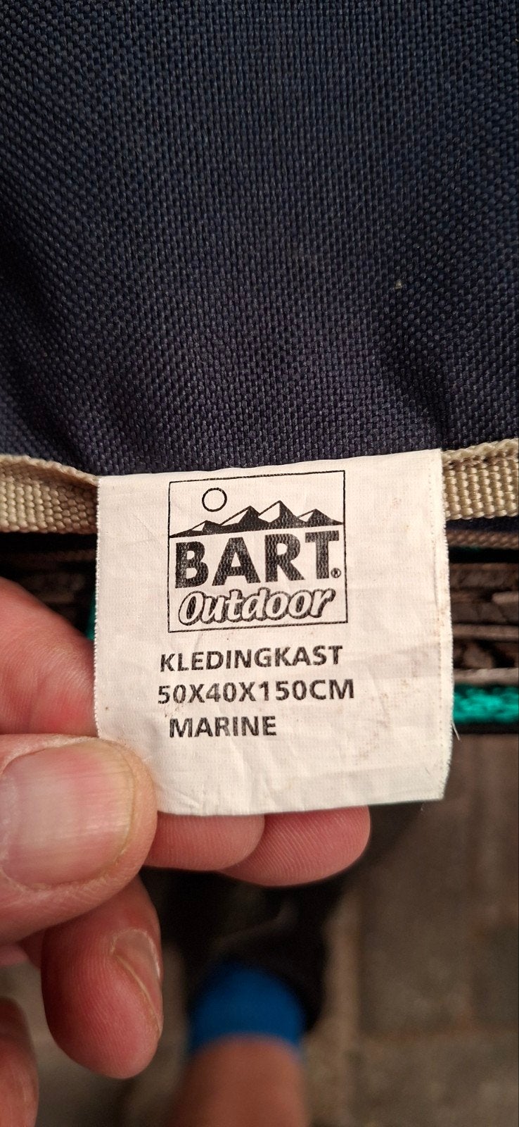 kledingkast Bart outdoor, Ophalen, Zo goed als nieuw
