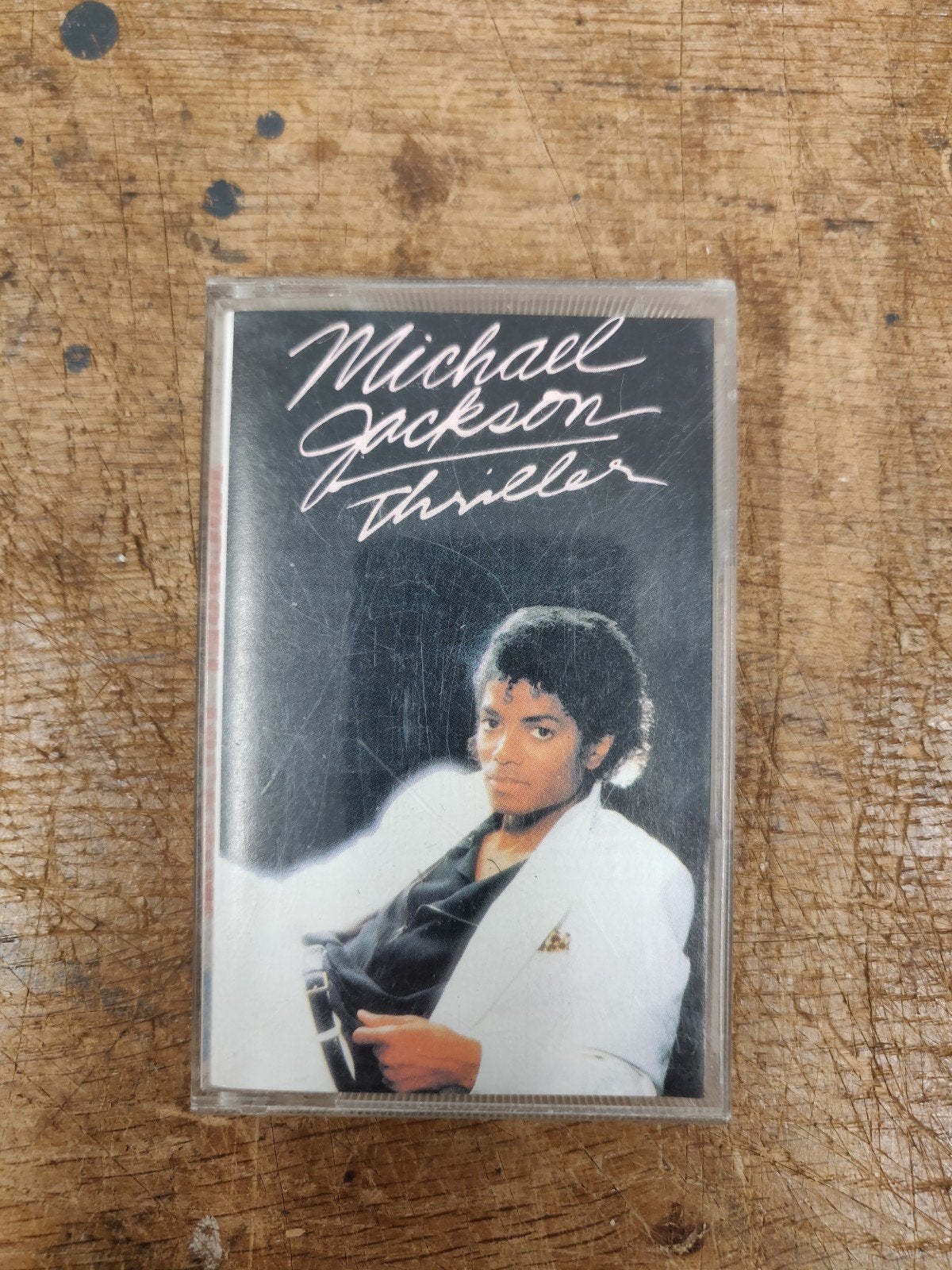 Michael Jackson, Thriller, Gebruikt, 1 bandje, Ophalen of Verzenden, Origineel