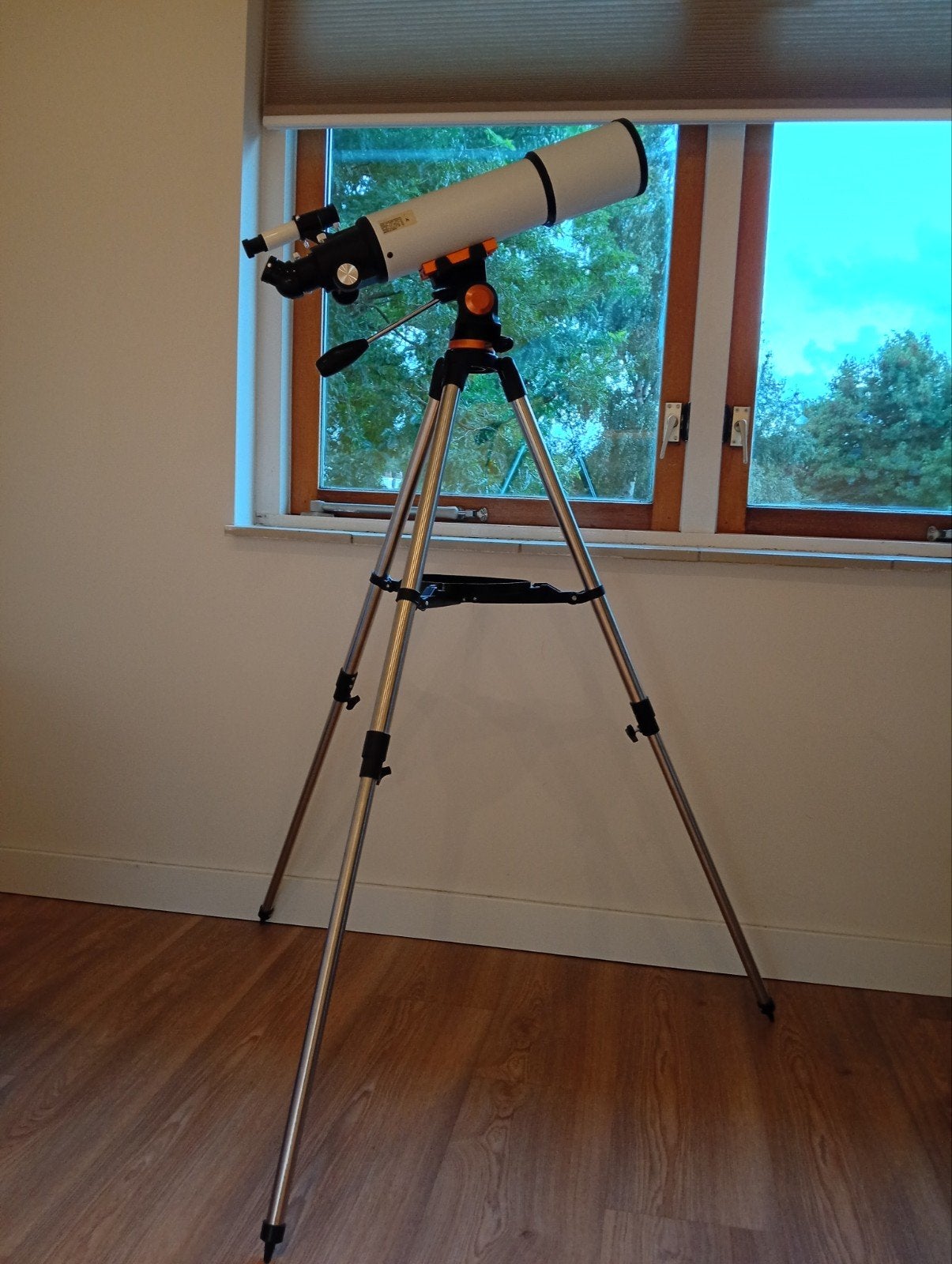 Rising-Phoenix Telescoop 625x zoom, Ophalen, Lenzentelescoop (refractor), Met statief, Zo goed als nieuw